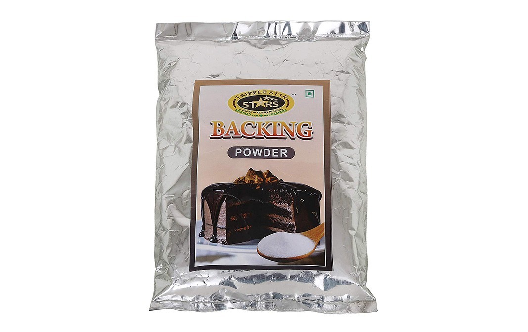Tripple Star Baking Powder    Pack  500 grams